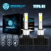 IRONWALLS 2x H1 LED Headlight Bulbs Conversion Kit High or