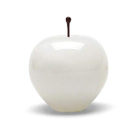 Marble Apple Large Marble Apple Large White Interior Marble Paperweight Decoration Present Gift Adult Marble Apple