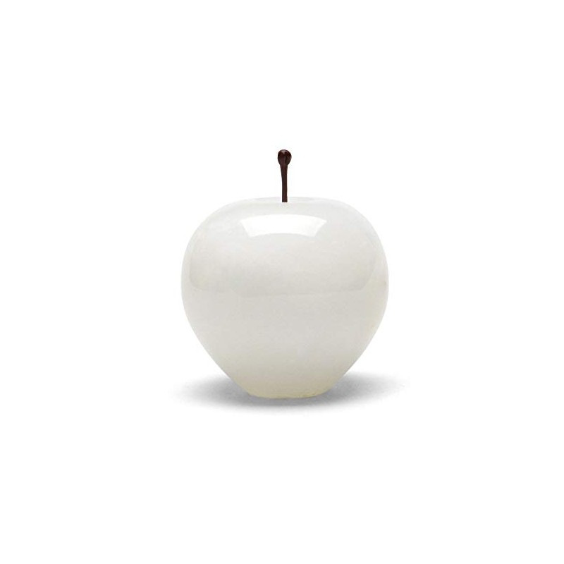 Marble Apple Large Marble Apple Large White Interior Marble Paperweight
