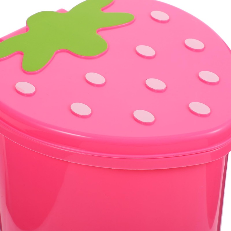 CHILDWEET Mini Trash Can Lid Swing Lid Bin for Car