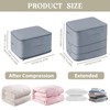 2025 New 3-Layer Ultra Space Saving Self Compression Organizer, Large