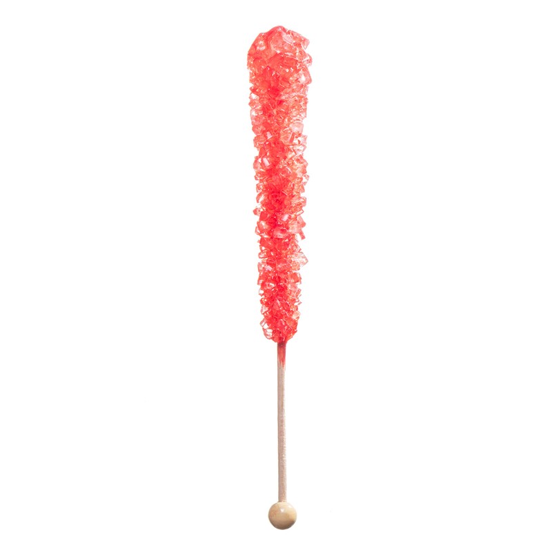 Merry Christmas Rock Candy - Red and Green Large Individually
