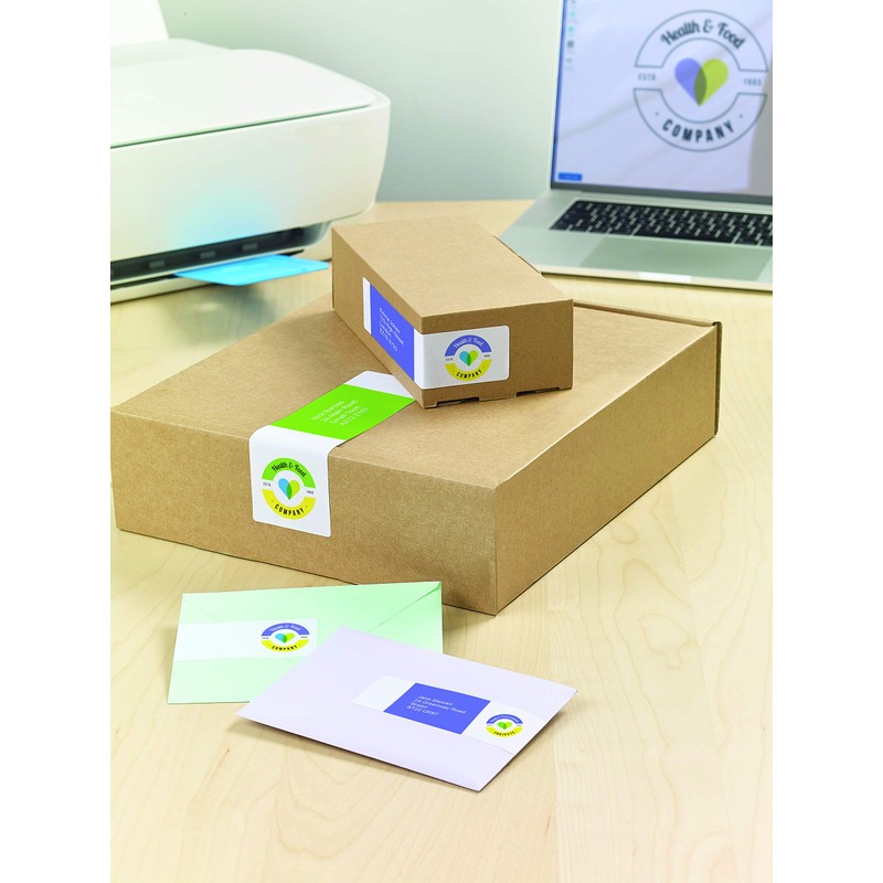 Avery L7200-40 Printable, Customisable Wraparound Labels, Laser Printers, 4 Labels