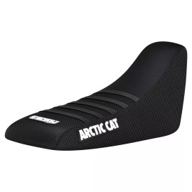Enjoy Mfg Arctic Cat 50 90 Gripper Seat Cover  2002 - 2005  ALL BLACK/BLACK ribs  #256
