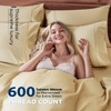 Shilucheng 100% Cotton Queen Size Duvet Covers - 600 Thread