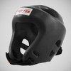 Top Ten Fight Head Guard (Black, Large)