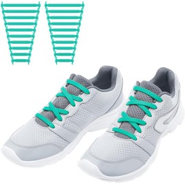 RJ-Sport (20 cordones elásticos de silicona para niños y adultos, reemplazo perfecto de cordones sin aspecto