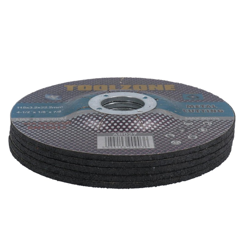 Metal Cutting Grinding 115mm / 4-1/2in. Angle Grinder Discs for