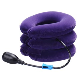 Cervical Neck Traction Device Inflatable Neck Stretcher, Relaxer for Neck and Shoulders, Relieves Neck Pain and Shoulder Support, Relaxer Massage, Traction Pillow