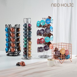 [Neoholic] Dolce Gusto Illy Nespresso Vertuo compatible capsule coffee storage holder, compatible with all capsules compatible with all capsules_Multipurpose steel basket storage Multipurpose iron basket storage / [네오홀릭] 돌체구스토 일리 네스프레소 버츄오 호환 캡슐커피 보관함 홀더, 모든캡슐 호환모든캡슐 호환_다용도 철제 바구니 보관함다용도 철제 바구니 보관함