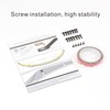 NARPES Front Bumper Lip Splitter Compatible with Chrysler 200 200C
