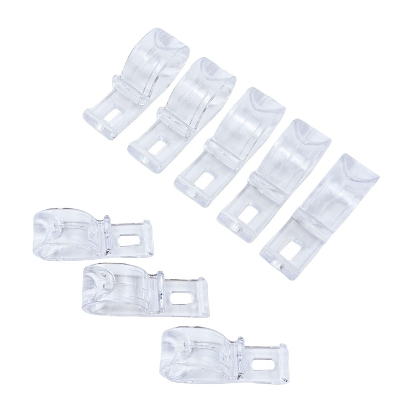 Roller Shade Chain Safety Clips 8 Pack Clear Cord Guide,