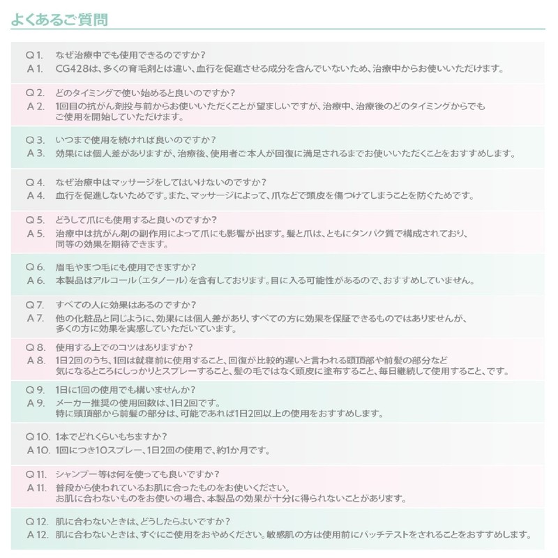 CG428 Hair & Scalp Lotion