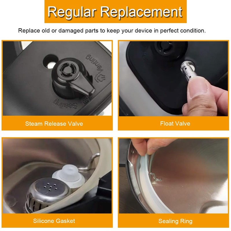 EATBALE Instant Pot Duo 5 Replacement Parts 6 Quart (5/6QT)