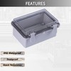 GCESSOIRY Waterproof Electrical Junction Box IP67 ABS Plastic Enclosure with