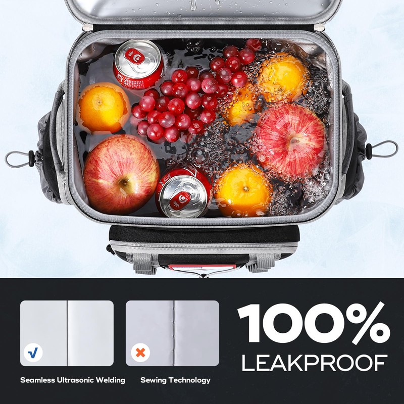 Maelstrom Backpack Cooler,Soft Lightweight Leakproof Cooler Backpack,50 Can Insulated Cooler