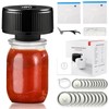 Electric Mason Jar Vacuum Sealer Kit - for Wide &