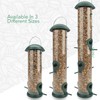 Wildlife Friend, 30 cm Grain Bird Feeder, Green, with 4