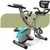 LINBOLUSA Indoor Exercise Bike for Seniors, 5 IN 1 Foldable