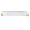 50cm Shower Caddy Wall Mount Shelf with Towel Hanger Acrylic