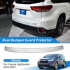 ACROPIX Rear Bumper Protector for Toyota Highlander 2015-2019 Scratch Resistant