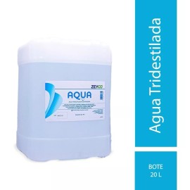 Zeyco Agua Tridestilada Desionizada Zeyco 20 Litros