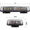 48-LED High Visibility Emergency Safety Warning Light Bar for Roof