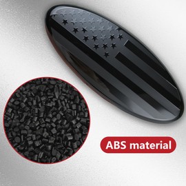 Yojunauto 9 Inch Front Grille Rear Tailgate American Flag Emblem Fits for 04-14 F150 05-07 F250 F350 11-14 Edge 11-16 Explorer 06-11 Ranger 07-14 Expedition