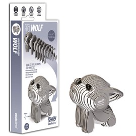 EUGY 3D Wolf Model, Craft Kit