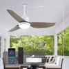 BZX Waterproof Outdoor Ceiling-Fan with Light - 42" Modern Ceiling