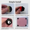 Self Adhesive Caster Wheels for Small Furniture, 360°Rotation Mini Caster