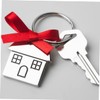 STOBOK Key Ring Accessories 50pcs Stainless Steel Keyring Clips Keyring