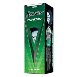 SRIXON TRI-STAR5 Golf Ball WHT Sleeves (Pack of 3) (White/FF/Men's)