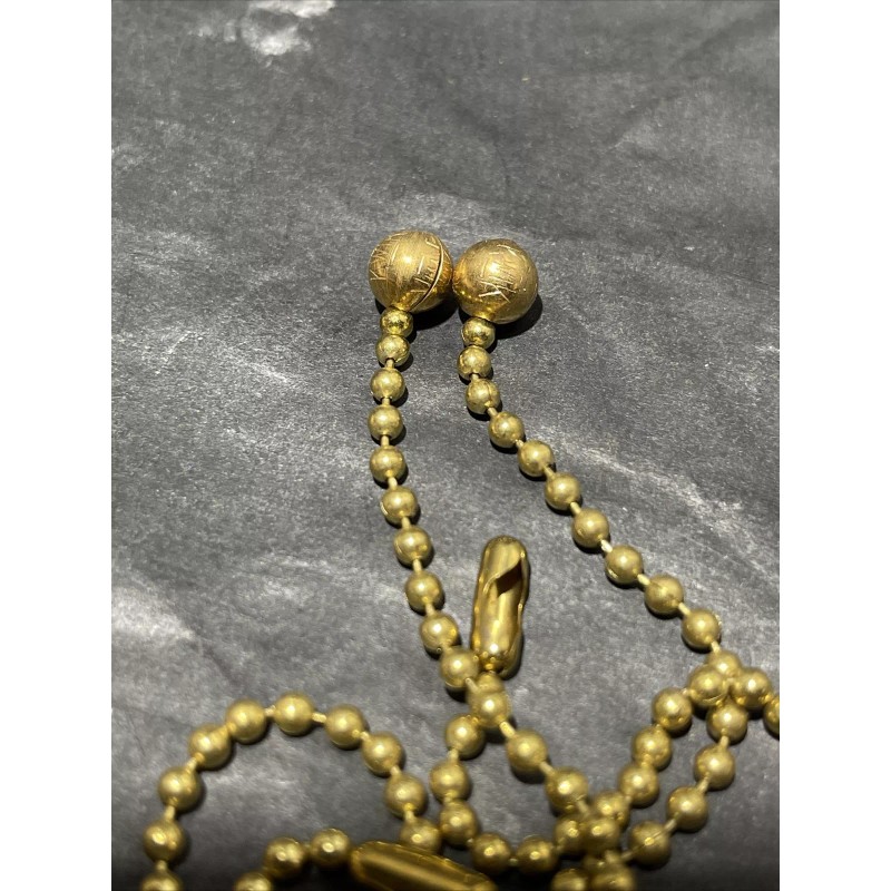 2 PCS Vintage Solid Brass 1/4” Ball with 8inch Brass