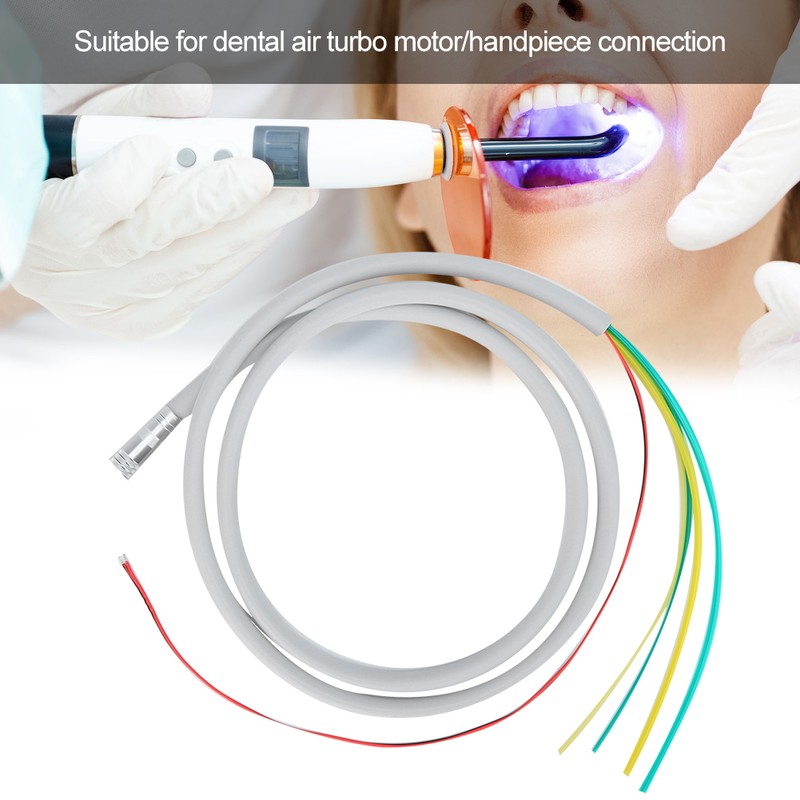 Dental 6 Hole Tube Hose for High Speed Fiber Optic