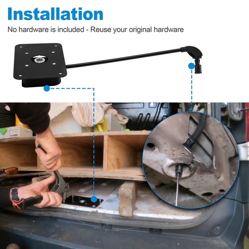 Jetuplusllc Compatible with Ford 2014-2023 Transit Connect Spare Tire Hoist