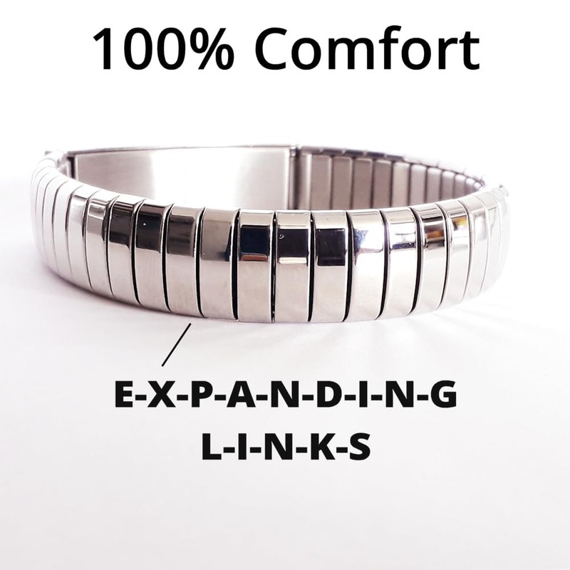 PSTD Medical Bracelet, Complex, Comorbid, Acute etc. Engraved Stainless Steel