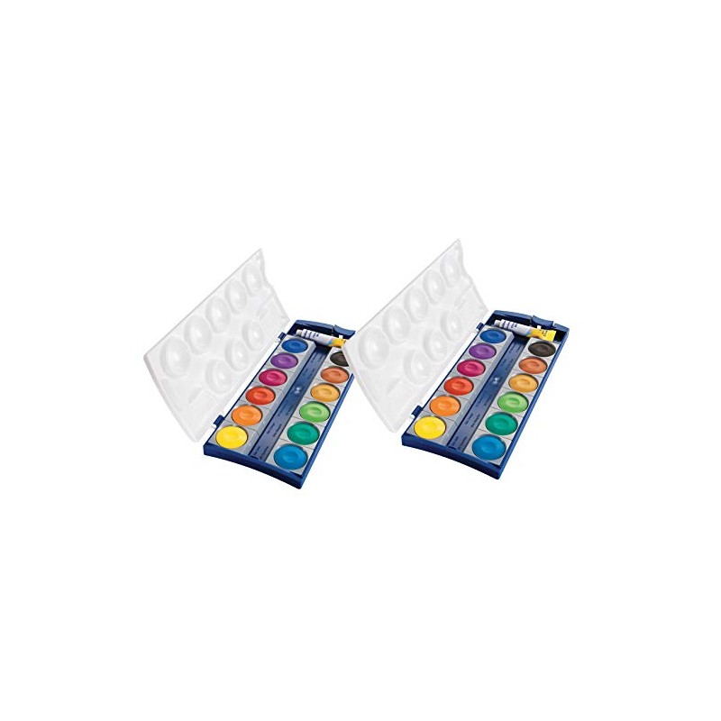 Pelikan DIN 5023 Opaque Paint Box Set K12, 12 Colours