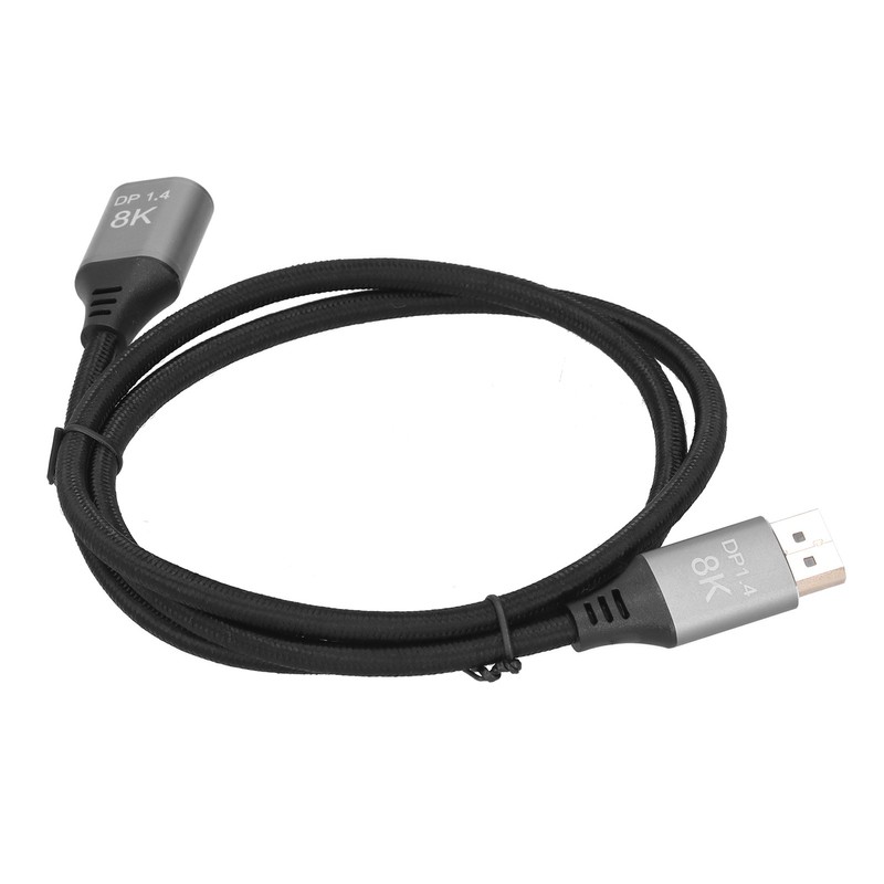DP Male to Female DP Connecting Cable Computer 8K 60Hz