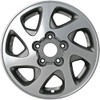 Multiple Manufactures ALY69348U10 Silver Wheel with Machined and Meets All