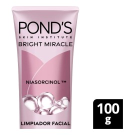 Limpiador Facial en Espuma POND's Bright Miracle con Niasorcinol Anti-manchas, 100g