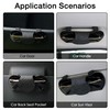 KINIVA Sunglasses Holder for Car Visor PU Leather Glasses Case