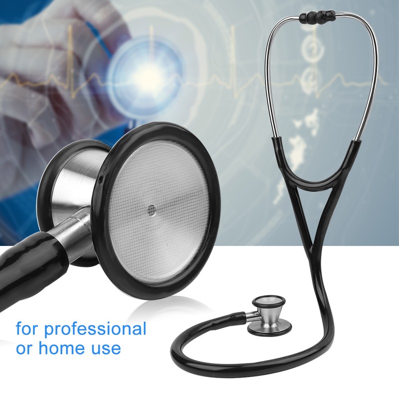 Professional Doctor Cardiology Stethoscope Acoustic Medical Auscultation Device