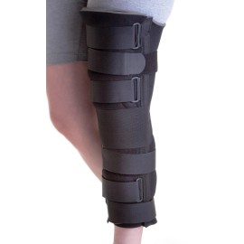 Medline Foam Cut-Away Knee Immobilizer, 19", Universal, Each