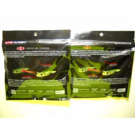 LIVETARGET Lot of 2 LIVE TARGET 3.5" ICT FREESTYLE FROG in PEARLESCENT/BR