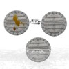 KKLM Set of 4, Universal Rotating Mop Replacement Pad, Electric
