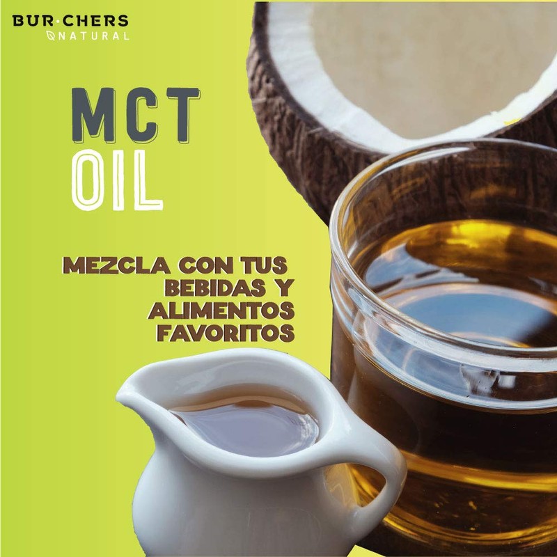 MCT Oil (C8+C10 95%) 490ml trigliceridos de cadena media /