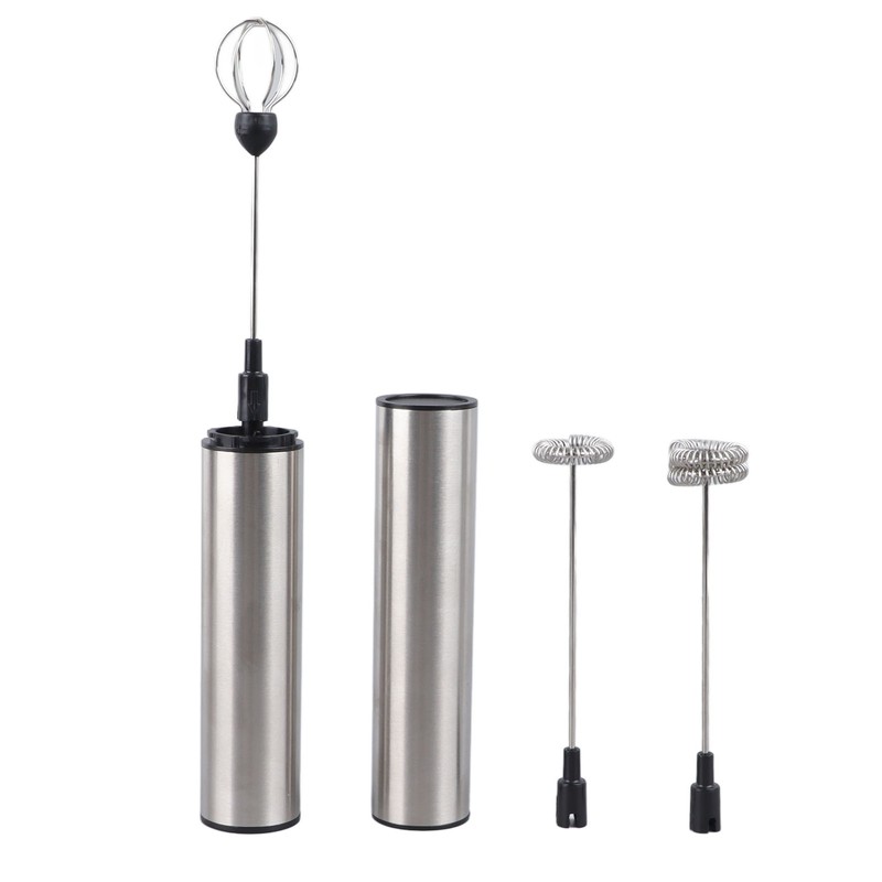 Electric Whisk Multifunctional USB Rechargeable Handheld Milk Frother Foam Maker