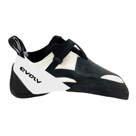 EVOLV Zenist Pro Rock Climbing Shoe for Competition, Bouldering, & Training Board Climbing - Gray/Black - 9