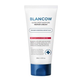 Blancau Ultra Deep Moisture Repair Cream 200ml - High moisturizing anti-itch ceramide cica exosome / 블랑카우 울트라 딥 모이스쳐 리페어 크림 200ml - 고보습 가려움 세라마이드 시카엑소좀